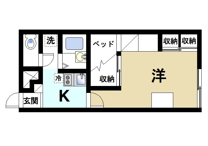 レオパレスＴｏ２の間取り|使い易い人気の間取り