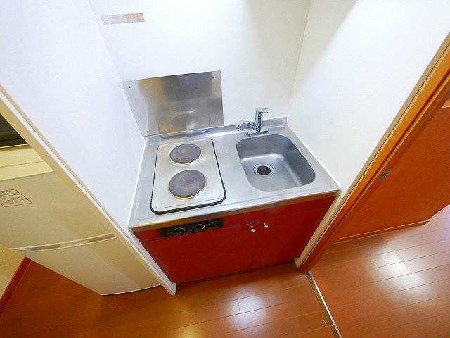 レオパレスＴｏ２のキッチン|きれいなキッチンです