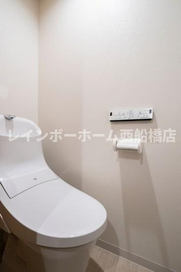 ラントヴィル幕張町のトイレ