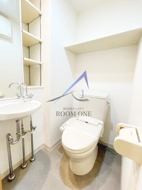 スカイコート三田慶大前壱番館のトイレ|トイレです。
