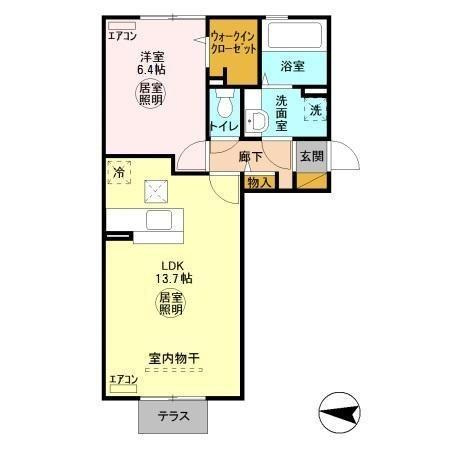 【間取り】 | ル・メルシェ
