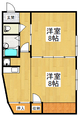 【間取り】 | ハイツブルーム