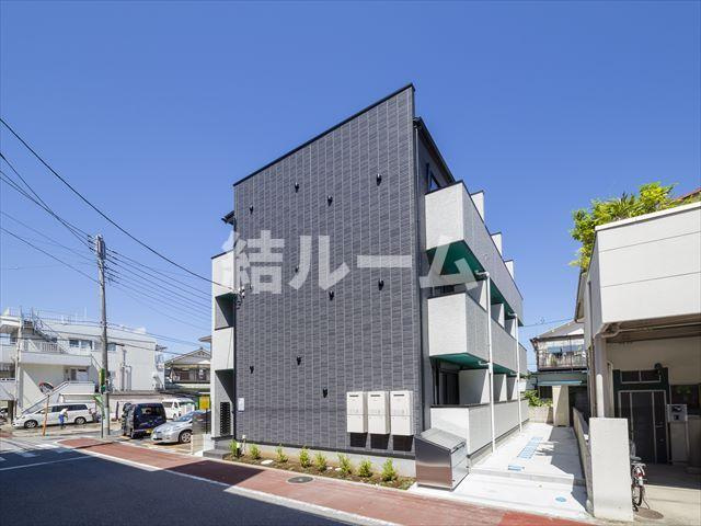 葛飾区四つ木４丁目のアパートの外観パース