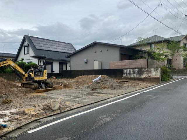 糟屋郡篠栗町和田４丁目の新築一戸建の前面道路含む現地写真|現地写真 