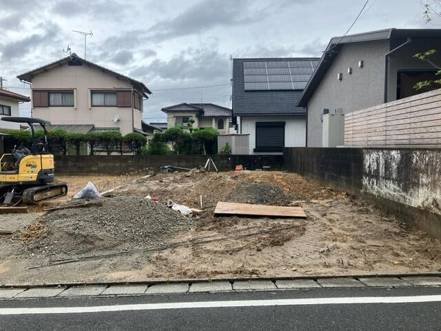 糟屋郡篠栗町和田４丁目の新築一戸建の駐車場|現地写真 