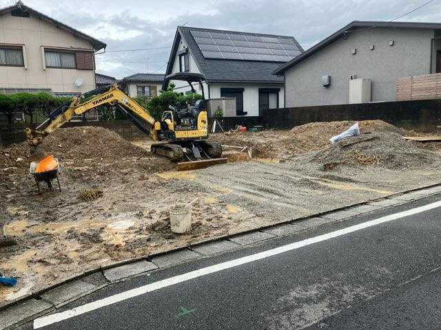 糟屋郡篠栗町和田４丁目の新築一戸建の駐車場|現地写真 