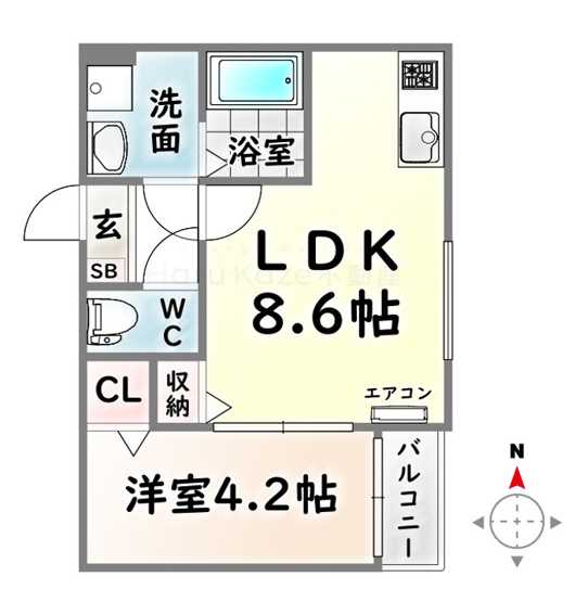 【間取り】 | イーリス弥富通【名古屋市賃貸・宅配BOX】