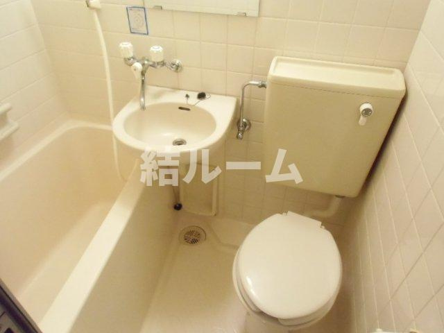板橋区赤塚４丁目の賃貸マンションの浴室|別号室参考写真