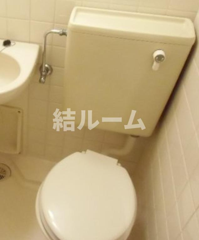 板橋区赤塚４丁目の賃貸マンションのトイレ|別号室参考写真