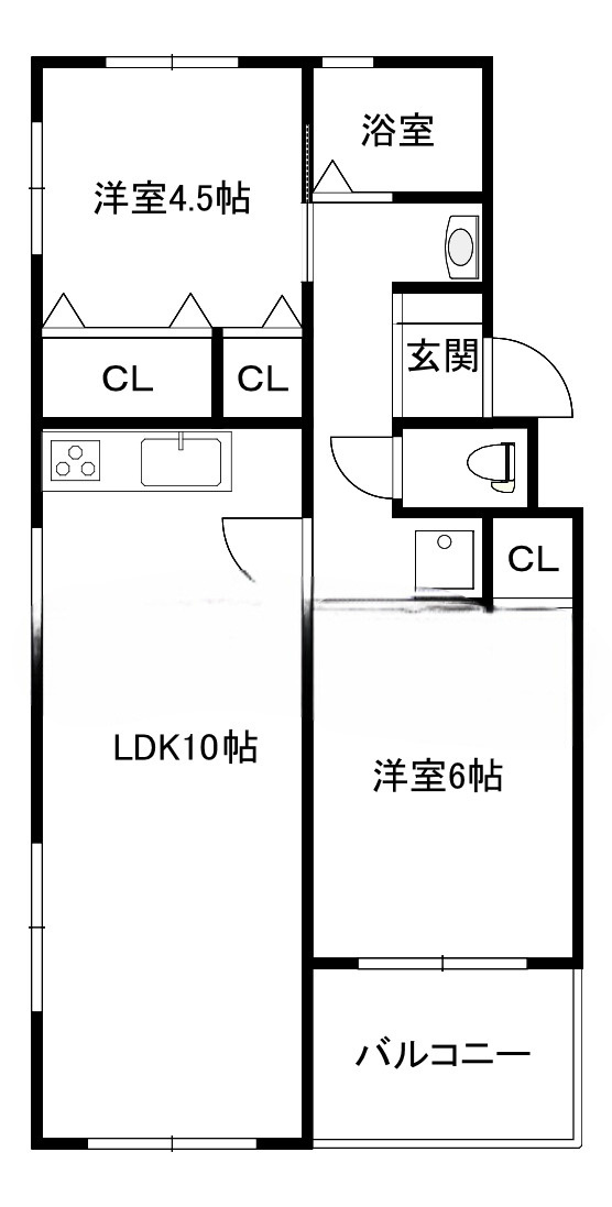 友愛ビルの間取り