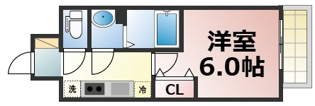 【間取り】 | グランカリテ大阪城EAST　仲介手数料無料