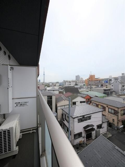 ラフィスタ墨田５丁目Ⅱのバルコニー