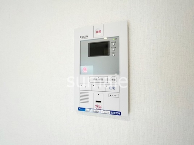 リブリ・さいたま中央のセキュリティ|モニター付きオートロック！