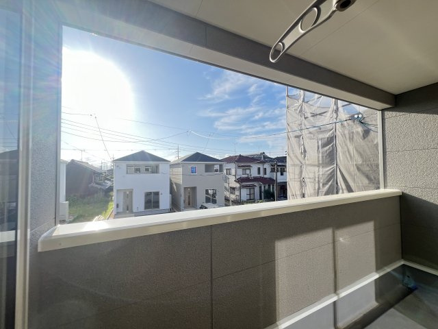 大和高田市市場　第13期　のバルコニー|バルコニー付きです