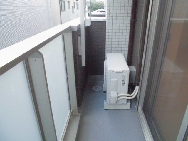 クリア南砂のバルコニー