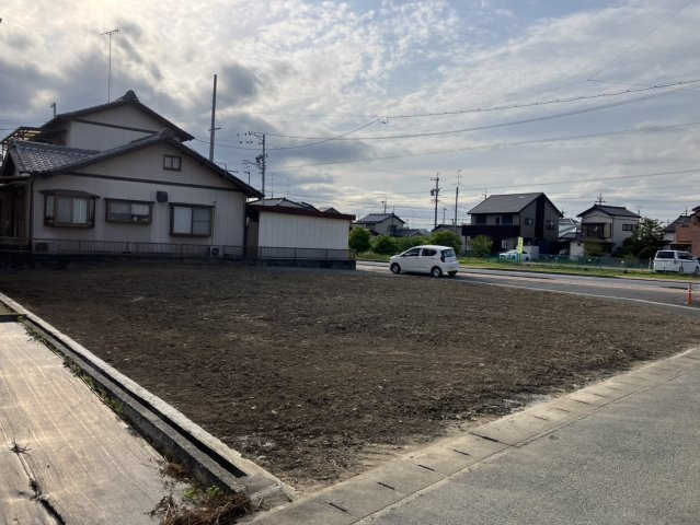 袋井市　上山梨　売り土地の土地図
