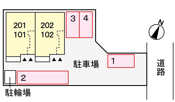 ファイン・ベルの区画図