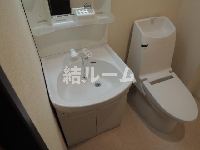 北区滝野川３丁目の賃貸マンションの洗面所