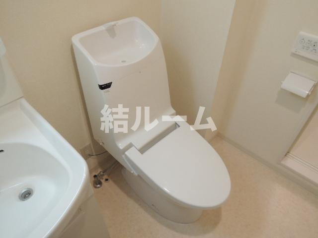 北区滝野川３丁目の賃貸マンションのトイレ