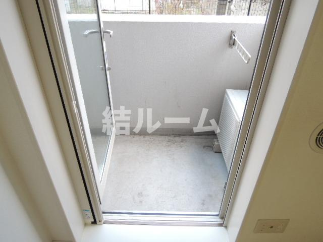 北区滝野川３丁目の賃貸マンションのバルコニー