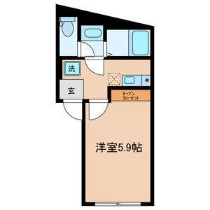 プランドール浅草東の間取り|間取りです。