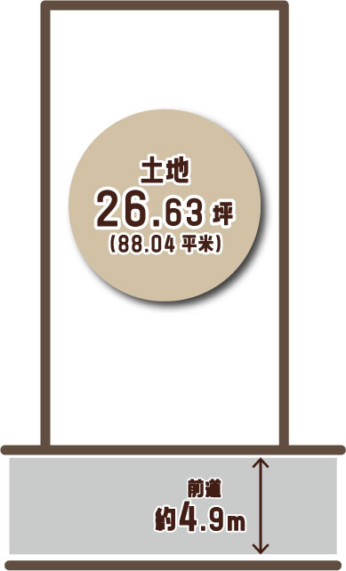 壬生高樋町の区画図