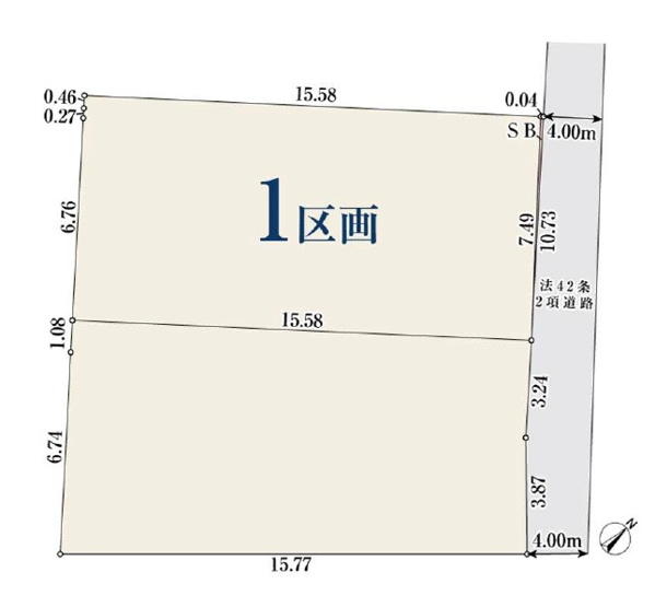 【土地図】 | 船橋市高根台645②　全2区画