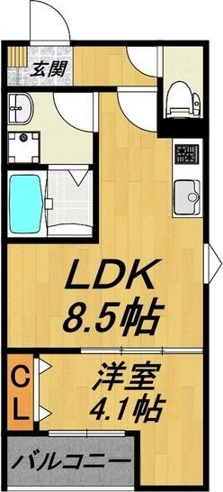 LE COCON 豊田市Ⅱの間取り