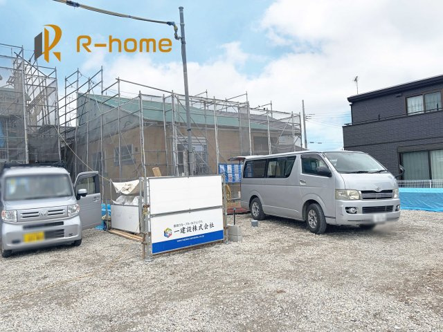 下妻市下妻丙　新築戸建て　4号棟の外観|ご予約を頂ければ、『平日』はもちろん『早朝』や『夜間』もご見学可能です♪お気軽にお申し付けください♪