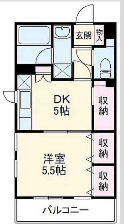 ウィンベルデュエット本川越の間取り