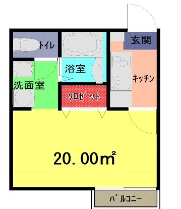 アークプレイス上尾春日の間取り