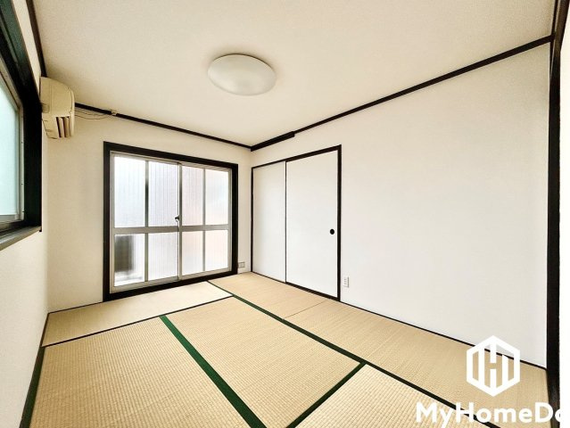 永森マンションのバルコニー|全部屋がバルコニーにつながっていますので、どの部屋からも出入りが可能！