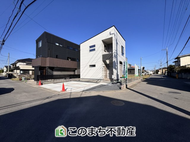 クライン宇都宮市平松本町第1期の前面道路含む現地写真|前面道路含む現地写真