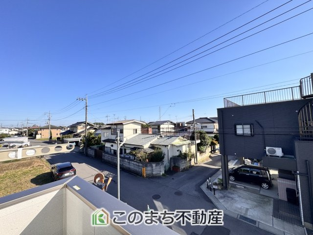 クライン宇都宮市平松本町第1期の展望|バルコニーからの眺めです♪