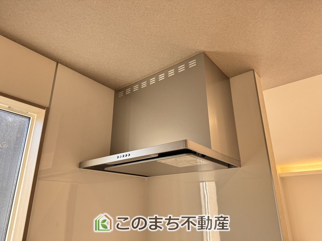 クライン宇都宮市平松本町第1期のキッチン|お料理の匂いもスッキリ♪シンプルデザインで掃除も簡単‼
