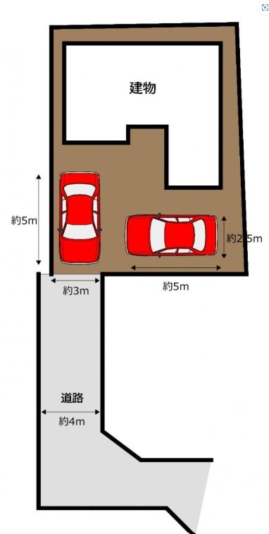 中古戸建　富士市今泉4丁目Rの区画図