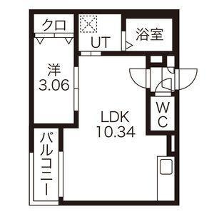 Warren kansei２の間取り