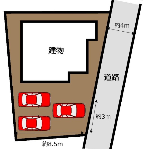 中古戸建　富士市今泉Rの区画図|

