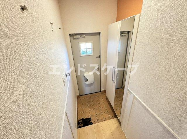 プチボヌールⅡの玄関|高崎、前橋のお部屋探しはエンドスケープまで！お客様の理想お聞かせ下さい♪