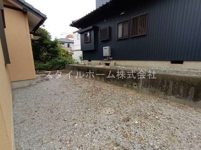 前田南町戸建の庭