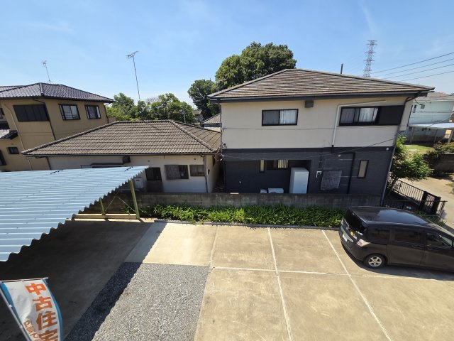 太田市新田村田町　中古住宅の展望|バルコニーからの展望です。日当たり良好です！