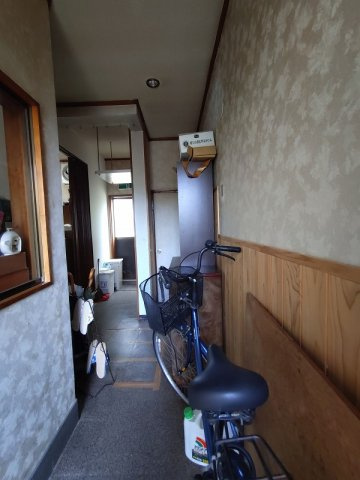 ■□米子市目久美町中古戸建□■の玄関|玄関部分の写真となります。
