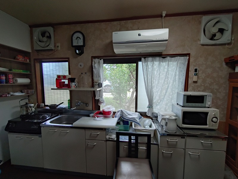 ■□米子市目久美町中古戸建□■のキッチン|キッチン部分となります。
綺麗に使用されております。