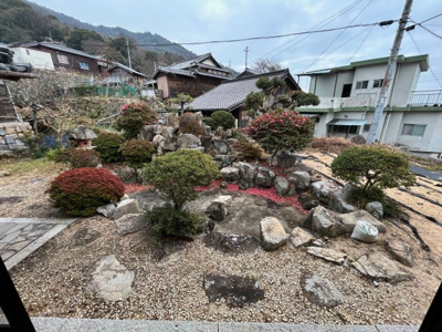 【庭】 | 呉市倉橋町大向　戸建 | 広い庭　庭園風にお手入れして観賞できます