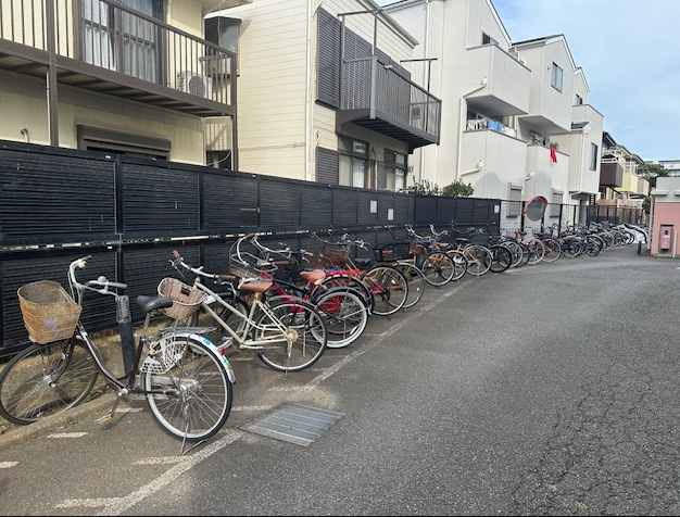 ニューイースト湘南茅ヶ崎の駐輪場