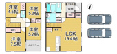 川西市大和東2丁目16の13　　新築一戸建ての画像