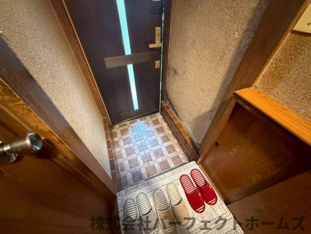 東船橋2丁目テラスハウスの玄関|毎日通る玄関はこちらです