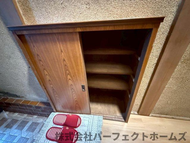 東船橋2丁目テラスハウスの収納|こまごまとしたものを収納できそうですね