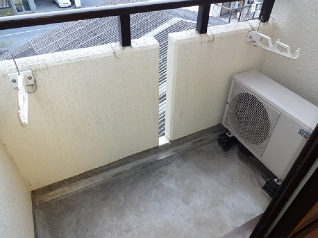 りひあハウスのバルコニー