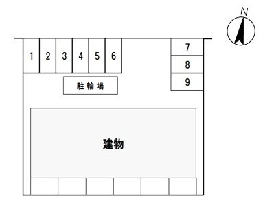 【区画図】 | サンコーポ東古松